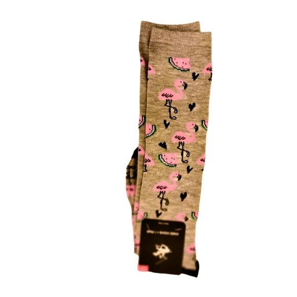 Flamingo Lovers Stocking ready Made lot Pink Glasses Socks Banner Sign Treasures - Picture 10 of 11